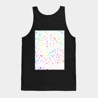 CMYK Specks, Minus the K Tank Top